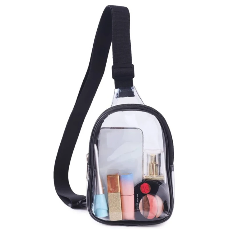Transparent Chest Bag Waterproof Shoulder Bags Fashion Outdoor Travel Gym Purse Women Men Crossbody Bags Sports Clear Satchel
Transparent Chest Bag Waterproof Shoulder Bags Fashion Outdoor Travel Gym Purse Women Men Crossbody Bags Sports Clear Satchel
