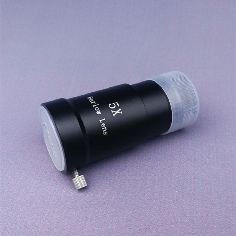 Agnicy Astronomical Telescope Accessories 5X Barlow Mirror Extender 1.25 Inches 3.17mm Metal Barlow Lens
Agnicy Astronomical Telescope Accessories 5X Barlow Mirror Extender 1.25 Inches 3.17mm Metal Barlow Lens