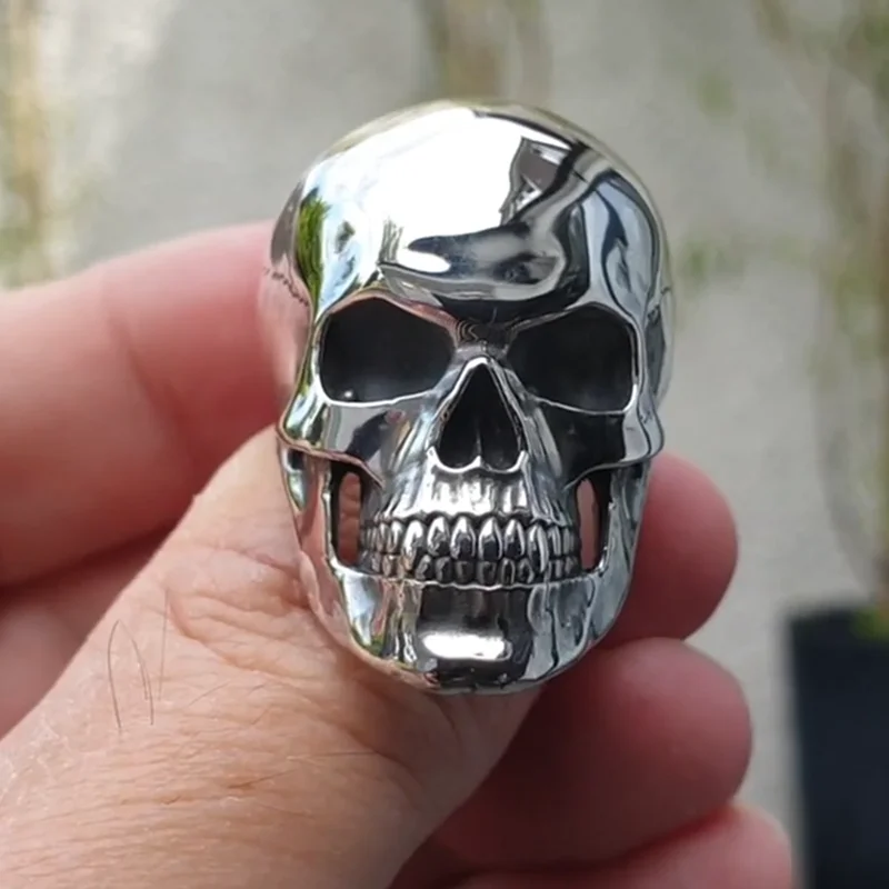 Hip-Hop Men's Biker Rings Ghost Head Skull Ring Vingate Gothic Punk Rock Biker Jewelry Accessories Wholesale
Hip-Hop Men's Biker Rings Ghost Head Skull Ring Vingate Gothic Punk Rock Biker Jewelry Accessories Wholesale