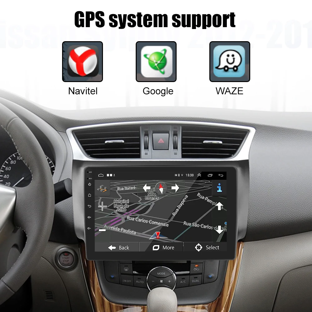 GPS Bluetooth WiFi For Nissan Sylphy 2012-2018 Hands-free Audio Video Multimedia 2 Din 10 Inch MP5 Player Car Radio Android 10.1
GPS Bluetooth WiFi For Nissan Sylphy 2012-2018 Hands-free Audio Video Multimedia 2 Din 10 Inch MP5 Player Car Radio Android 10.1