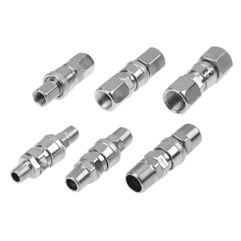 Pneumatic Connector Rapidities for Air Hose Fittings Coupling Compressor Accessories Quick Release Fitting
Pneumatic Connector Rapidities for Air Hose Fittings Coupling Compressor Accessories Quick Release Fitting