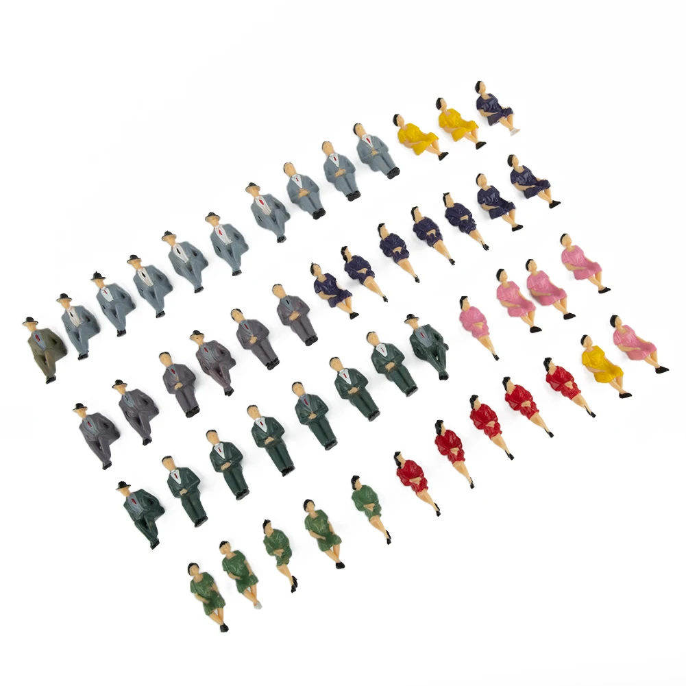 50pcs Model People Plastic Multicolor Painted Plastic Figures Human Train Sets 1:32 Colorful Decor Miniature Figures Architectur
50pcs Model People Plastic Multicolor Painted Plastic Figures Human Train Sets 1:32 Colorful Decor Miniature Figures Architectur