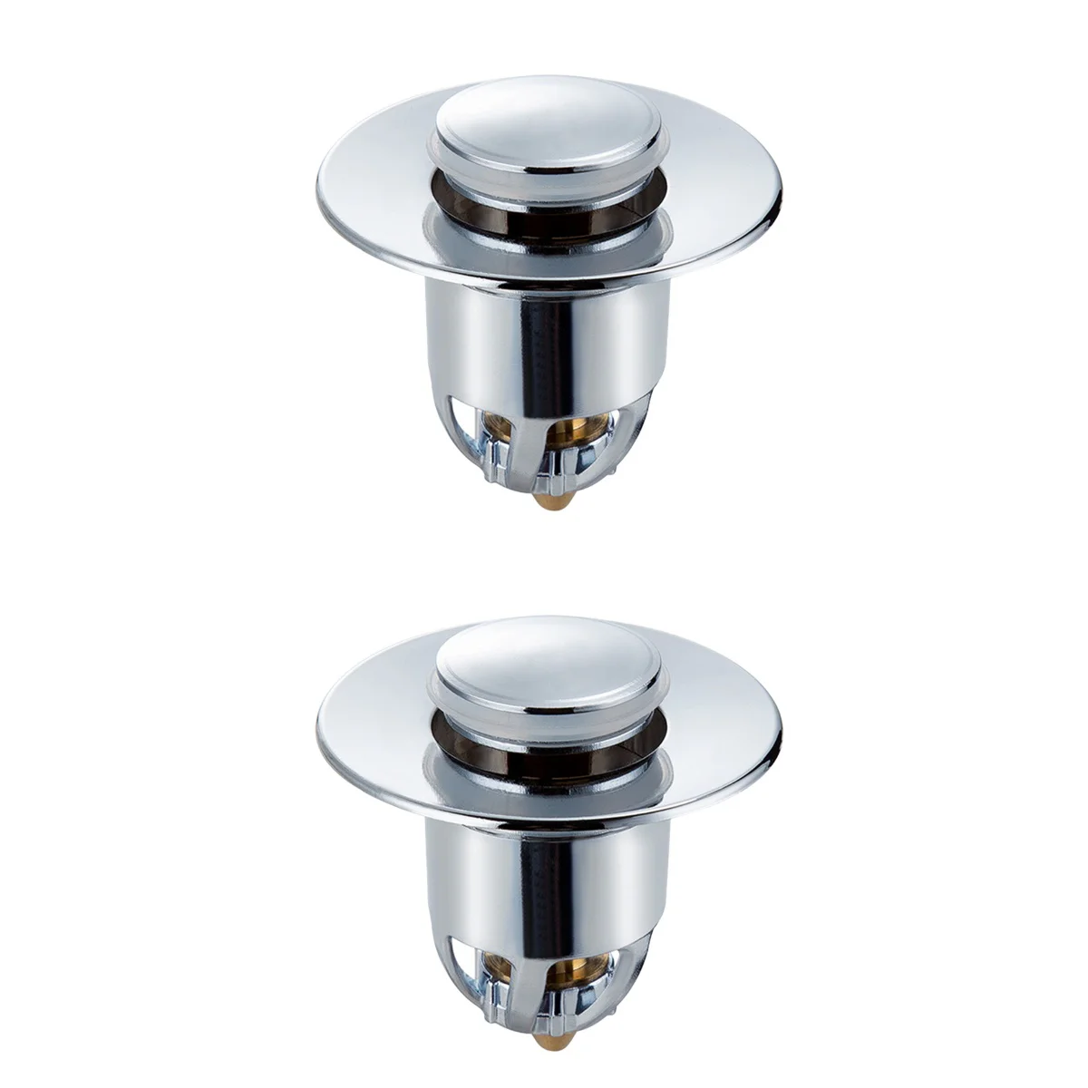 2 pcs Bounce Core Sink Stopper Shower Drain Bath Plug Stopper Bathroom Accessory 
2 pcs Bounce Core Sink Stopper Shower Drain Bath Plug Stopper Bathroom Accessory