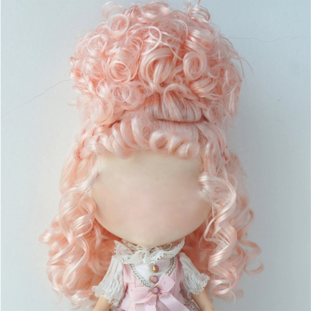 Dress up Doll Hair Replacement Girl Toy Vintage Style Simple Design Solid Color Wig Head Decoration Accessories Dark Brown
Dress up Doll Hair Replacement Girl Toy Vintage Style Simple Design Solid Color Wig Head Decoration Accessories Dark Brown