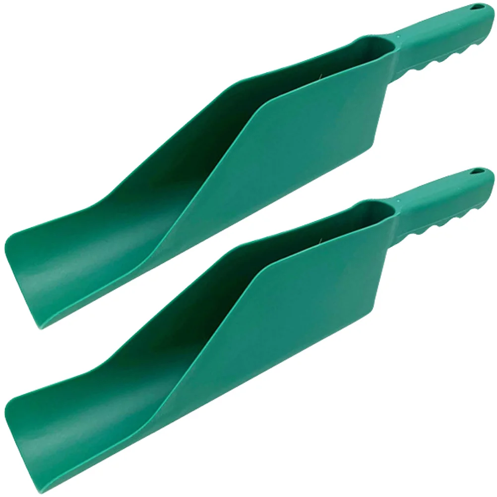 

2 Pcs Drain Cleaning Spoon Leaf Home Gutter Scoop Leaves Supplies Tool Household