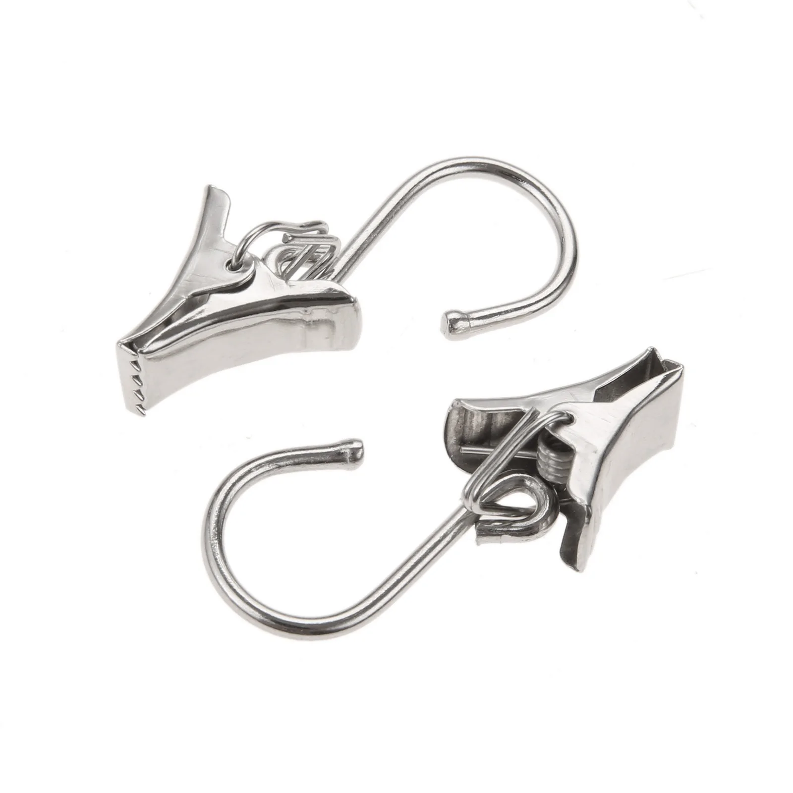 10pcs Silver Iron Curtain Clip Hooks Photo Hanging Curtain Rings Clamps For Bathroom bedroom Decoration Accessories 4.5cm
10pcs Silver Iron Curtain Clip Hooks Photo Hanging Curtain Rings Clamps For Bathroom bedroom Decoration Accessories 4.5cm