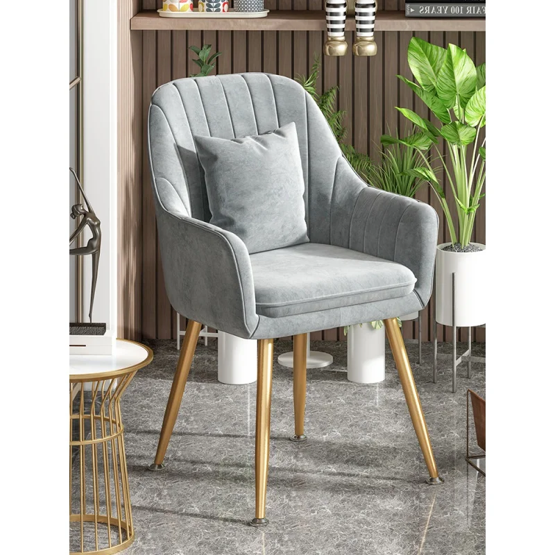 Chair Makeup Chair Desk Chair Nordic Ins Light Luxury Dining Chair Leisure Backrest Combination Make-up Chair Nail Scrubbing
Chair Makeup Chair Desk Chair Nordic Ins Light Luxury Dining Chair Leisure Backrest Combination Make-up Chair Nail Scrubbing