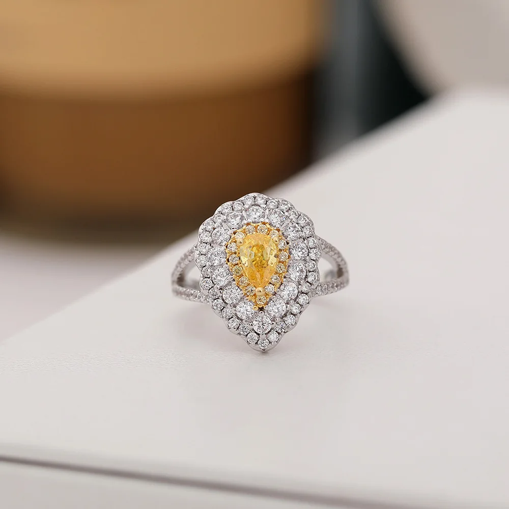 JitDoo Adjustable Bling Yellow Pink Zircon Stone Silver Charming Ring for Women Wedding Engagement Fashion Jewelry New Trend
JitDoo Adjustable Bling Yellow Pink Zircon Stone Silver Charming Ring for Women Wedding Engagement Fashion Jewelry New Trend