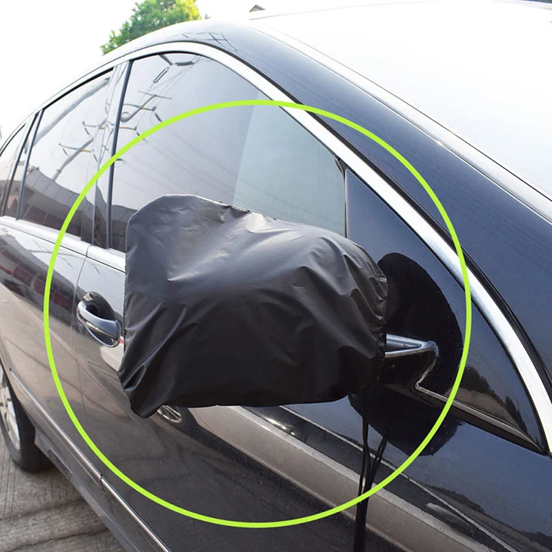 2Pcs Car Rear View Side Mirror Frost Guard Auto rearview Snow Ice Winter Waterproof Cover black Car Accessory Protective Case
2Pcs Car Rear View Side Mirror Frost Guard Auto rearview Snow Ice Winter Waterproof Cover black Car Accessory Protective Case