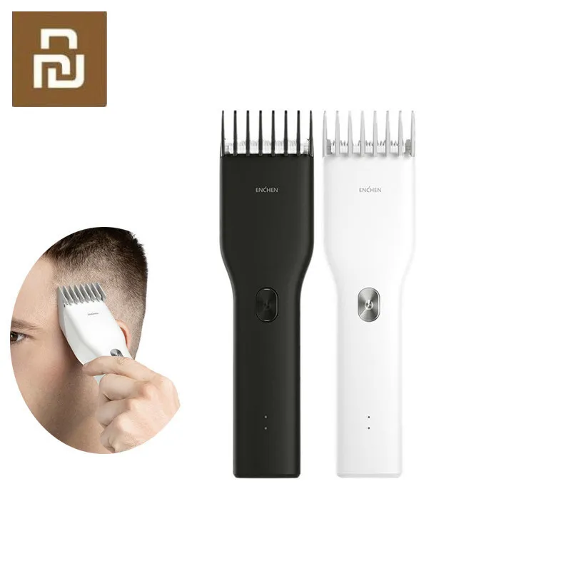Youpin ENCHEN Boost USB Electric Hair Clipper Two Speed Ceramic Cutter Hair Fast Charging Hair Trimmer MI Children Hair Clipper 
Youpin ENCHEN Boost USB Electric Hair Clipper Two Speed Ceramic Cutter Hair Fast Charging Hair Trimmer MI Children Hair Clipper