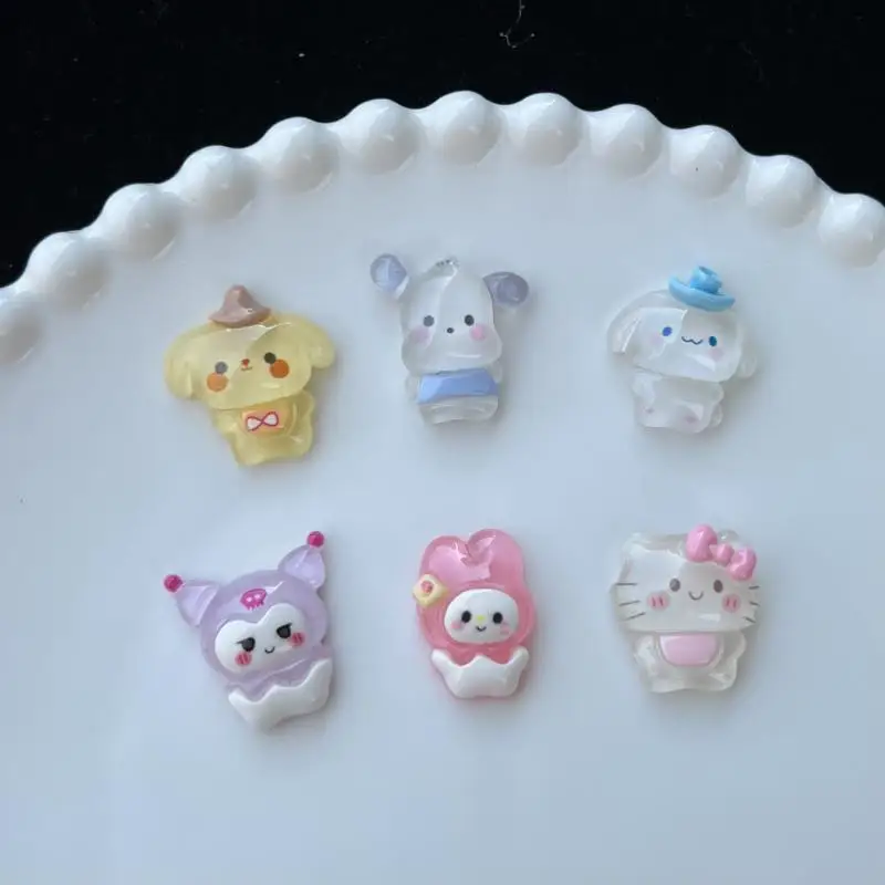 Cute Cartoon Sanrio Cinnamoroll Hellokitty Kuromi Girl Heart Anime Doll Resin Accessories Ins Sweet Bag Patch Pendant Gift Toy
Cute Cartoon Sanrio Cinnamoroll Hellokitty Kuromi Girl Heart Anime Doll Resin Accessories Ins Sweet Bag Patch Pendant Gift Toy