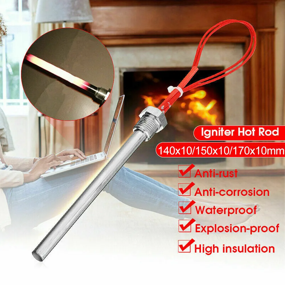 1PCS Igniter Hot Rod Kitchen Stainless Steel 220V Lgniter Hot Rod Wood Pellet Heating Tube Fireplace Grill Stove Part
1PCS Igniter Hot Rod Kitchen Stainless Steel 220V Lgniter Hot Rod Wood Pellet Heating Tube Fireplace Grill Stove Part