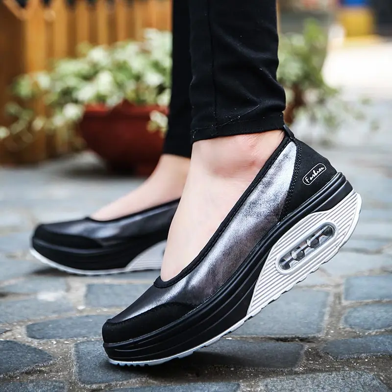 Plus Size Platform Summer Women Sport Shoes Woman's Sneakers Wedge Sports Shoes Women Running Shoes Black Athletic Zapato E-734
Plus Size Platform Summer Women Sport Shoes Woman's Sneakers Wedge Sports Shoes Women Running Shoes Black Athletic Zapato E-734