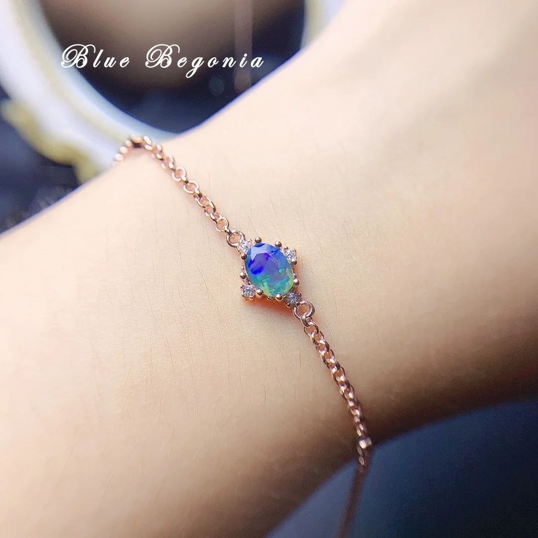 Natural Black Opal Bracelet Real 925 Sterling Silver 5*7MM Fine Jewelry for Women Anniversary Party Girlfriend Gift
Natural Black Opal Bracelet Real 925 Sterling Silver 5*7MM Fine Jewelry for Women Anniversary Party Girlfriend Gift