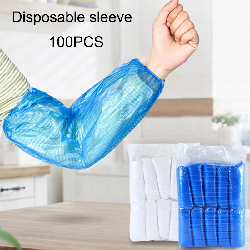 100pcs Disposable Oversleeve Oil-Proof Protective Arm Covers Oversleeves with Elastic Wrist Kitchen Restaurant Accessories
100pcs Disposable Oversleeve Oil-Proof Protective Arm Covers Oversleeves with Elastic Wrist Kitchen Restaurant Accessories