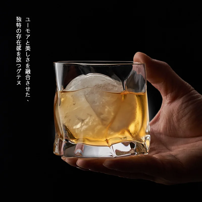 JP Makoto Komatsu Irregular Crystal Whisky Glass Free Coasters Artwork Wrinkle Whiskey Rocks Cup Brandy Snifters Cognac Tumbler
JP Makoto Komatsu Irregular Crystal Whisky Glass Free Coasters Artwork Wrinkle Whiskey Rocks Cup Brandy Snifters Cognac Tumbler