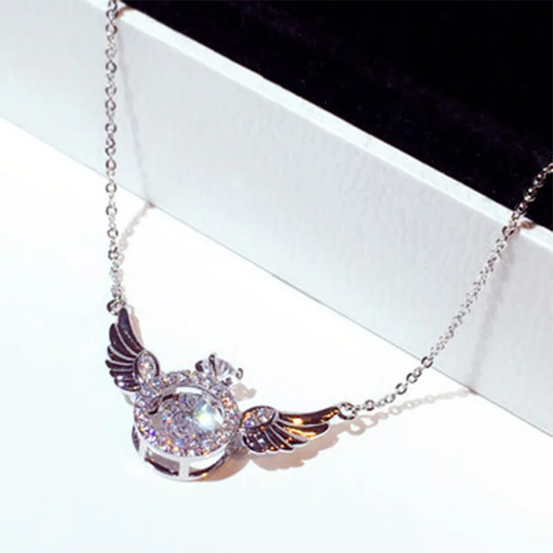 Uilz 2022 Hot Fashion Super Shine Zircon Angle Wing Necklace for Women Luxury Zircon Crystal Stylish Choker Kolye Feminia Bijoux
Uilz 2022 Hot Fashion Super Shine Zircon Angle Wing Necklace for Women Luxury Zircon Crystal Stylish Choker Kolye Feminia Bijoux