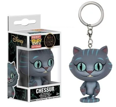FUNKO Алиса в стране чудес милый Чеширский кот брелок виде шахматной головы фигурка