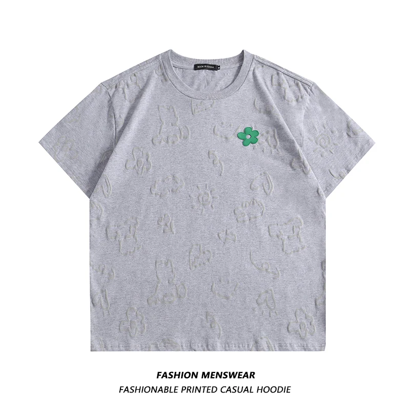 Brand 2022 Summer New Men's and Women's Three-dimensional Design Letter Printing Oversize Casual T-shirt
Brand 2022 Summer New Men's and Women's Three-dimensional Design Letter Printing Oversize Casual T-shirt