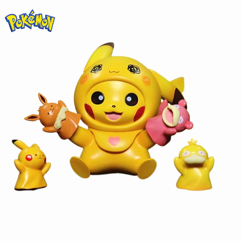 11cm Pokemon Pikachu Anime Figure Slowpoke Eevee Toy Mimikyu Psyduck GK Juguetes For Kids Birthday Gift
11cm Pokemon Pikachu Anime Figure Slowpoke Eevee Toy Mimikyu Psyduck GK Juguetes For Kids Birthday Gift