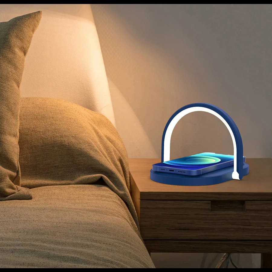 Room LED Table Lamp Wireless Charger With Phone Holder DC5V 15W USB Charging LED Desk Lamp Light Adjustment Table Bedside Lamp
Room LED Table Lamp Wireless Charger With Phone Holder DC5V 15W USB Charging LED Desk Lamp Light Adjustment Table Bedside Lamp