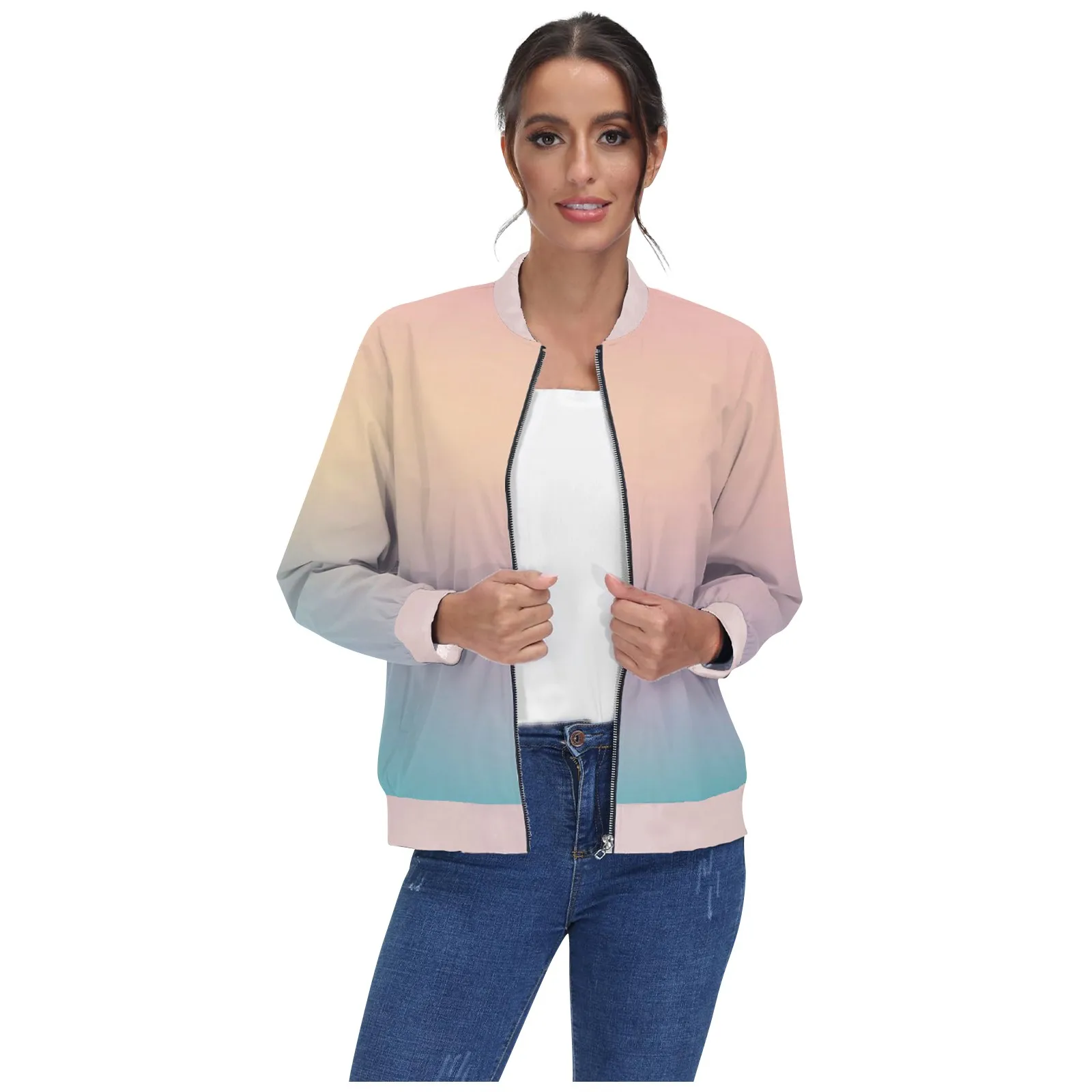 Women'S Outerwear Print Long Sleeve Casual Zipper Tops Cardigan Shirt Slim Jacket For Women Oversized Hoodies Jackets Coat Hoody
Women'S Outerwear Print Long Sleeve Casual Zipper Tops Cardigan Shirt Slim Jacket For Women Oversized Hoodies Jackets Coat Hoody
