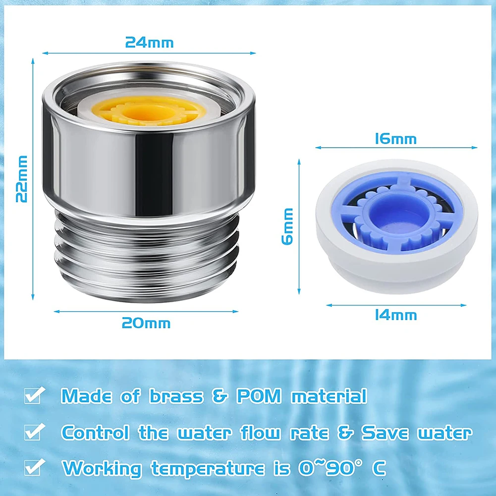 Shower Flow Reducer Limiter Restrictorb Thread Valve Water Saving 6 Different Flows Hose Restrictor Household Showers
Shower Flow Reducer Limiter Restrictorb Thread Valve Water Saving 6 Different Flows Hose Restrictor Household Showers