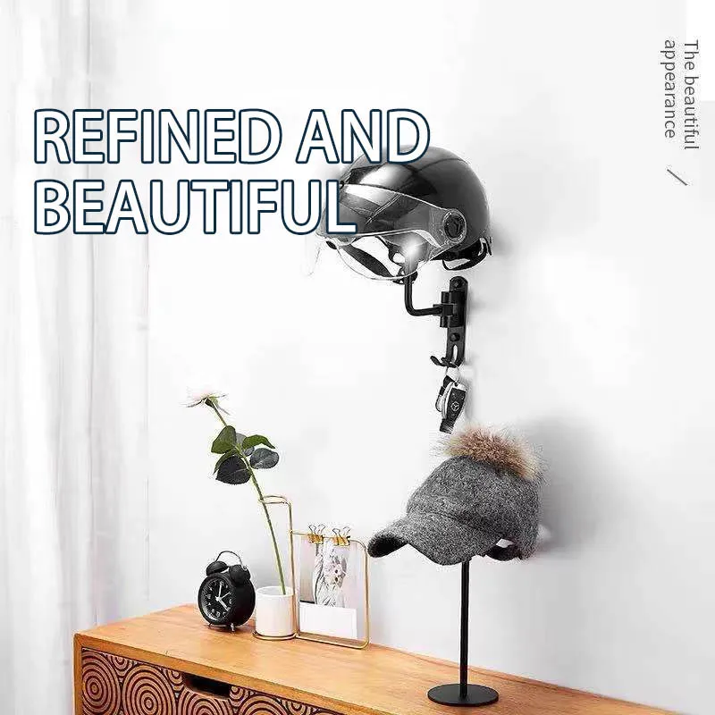 Motorcycle Bicycle Wall-mounted Helmet Bracket Matal Aluminum Coat Storage Rack Household Hats Wigs Placement Display Rack
Motorcycle Bicycle Wall-mounted Helmet Bracket Matal Aluminum Coat Storage Rack Household Hats Wigs Placement Display Rack