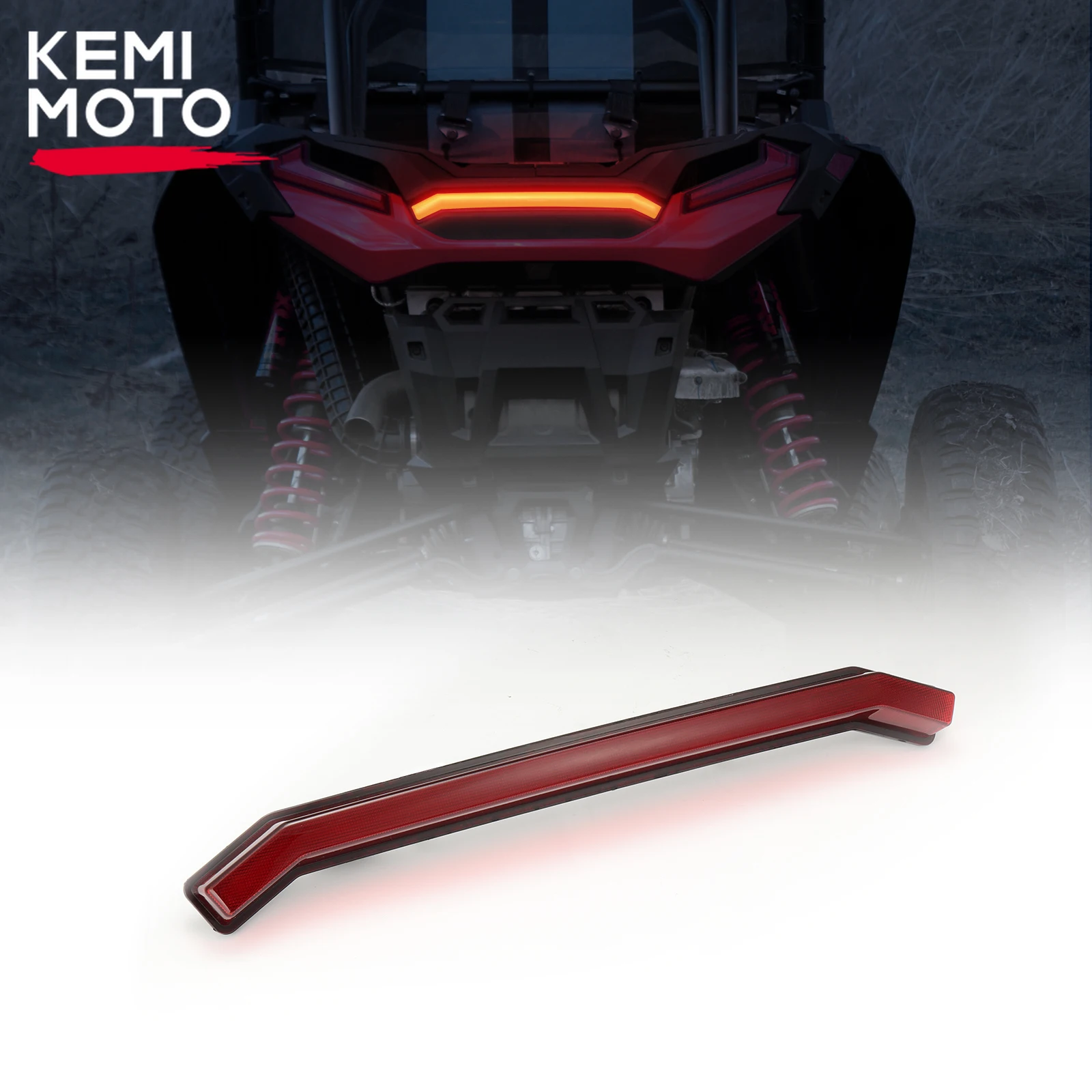 

KEMIMOTO UTV #2413431 Center Tail Brake Light Compatible with Polaris RZR RS1 1000 XP SPORTSMAN 1000 RZR XP TURBO 2017-2022 2023