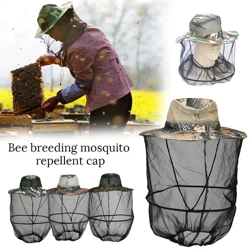 

Bee Hat Breathable Beekeeper Cowboy Hat Beekeeping Veil Hat Bee Keeping Supplies For Bee Keepers Catchers