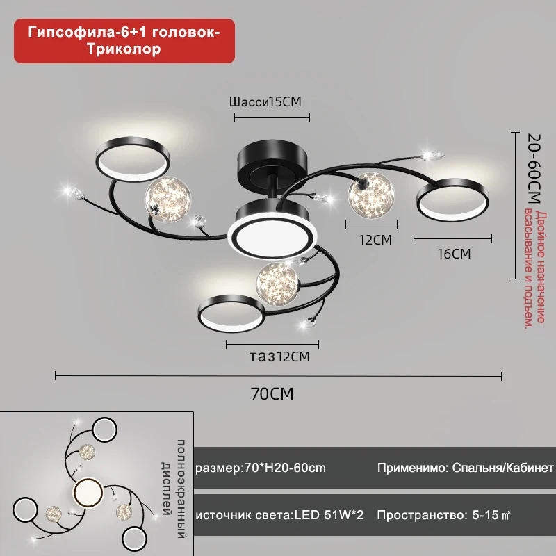 Потолочная лампа "Звездное небо"
Потолочная лампа "Звездное небо"