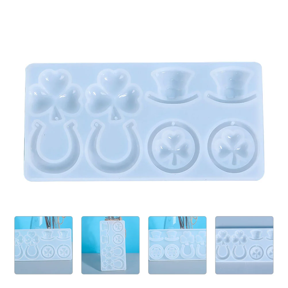 Molds Resin Pendant Shamrock Jewelry Silicone Earring Making Mould Mold Casting Epoxy Silicon Necklace Charm Diy Day
Molds Resin Pendant Shamrock Jewelry Silicone Earring Making Mould Mold Casting Epoxy Silicon Necklace Charm Diy Day