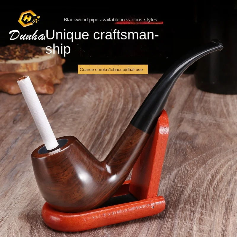 Solid Wood Curved Pipe Smoking Dual-purpose Ebony Portable Men Pipe Wooden Pipe Smoking Accessories Smoking Pipe Tobacco Pipe
Solid Wood Curved Pipe Smoking Dual-purpose Ebony Portable Men Pipe Wooden Pipe Smoking Accessories Smoking Pipe Tobacco Pipe