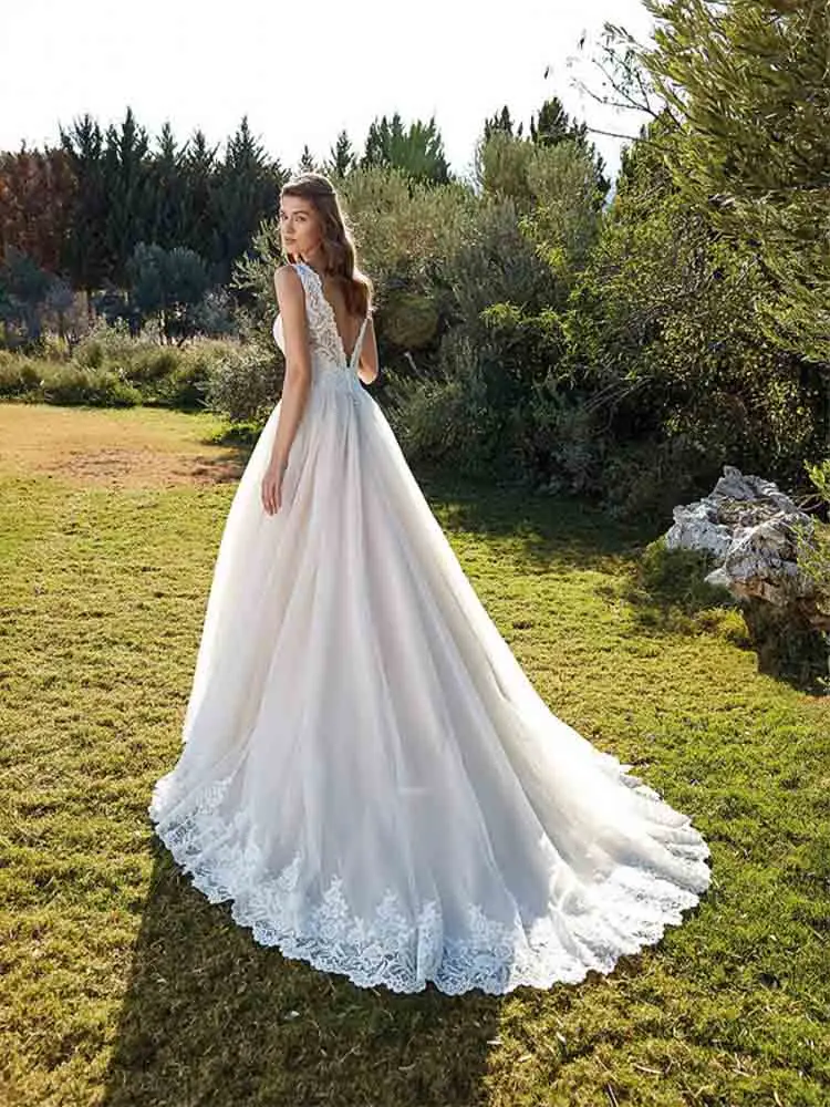 LUOJO Boho Wedding Dress 2022 Elegant A-line V-neck Backless SleevelessTea-length Bridal Gown For Women Custom Vestidos De Novia
LUOJO Boho Wedding Dress 2022 Elegant A-line V-neck Backless SleevelessTea-length Bridal Gown For Women Custom Vestidos De Novia
