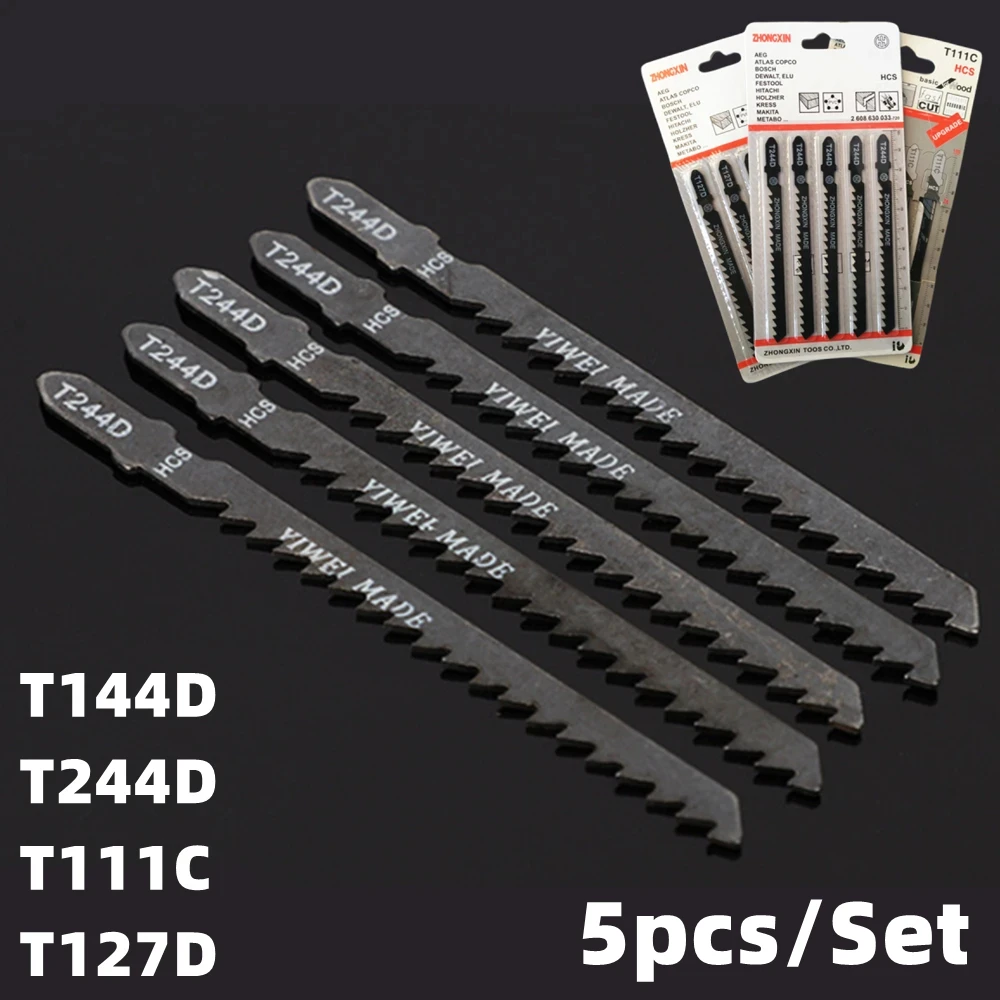 Лезвия для лобзика XMSJ T144D T244D T111C T127D HCS 5 шт.
Лезвия для лобзика XMSJ T144D T244D T111C T127D HCS 5 шт.