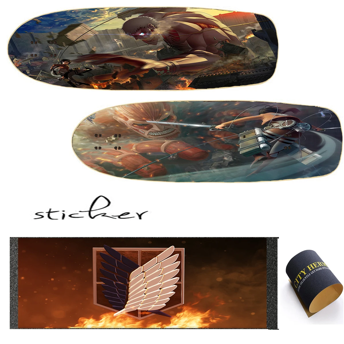 Custom Anime Skateboard Double Rocker Sandpaper 84*23cm Spray Emery Electric Scooter Skateboard Deck Grip Tape Surfboard Grip
Custom Anime Skateboard Double Rocker Sandpaper 84*23cm Spray Emery Electric Scooter Skateboard Deck Grip Tape Surfboard Grip