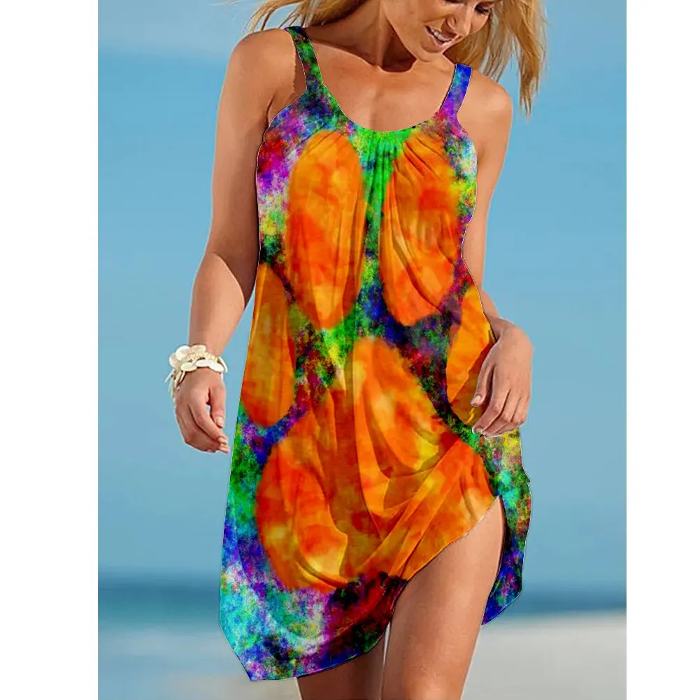 Animal Graphic 3d Printed Women's Dresses Boho Style Sexy Sling Knee-Length Female Beachwear High Waist Bohemian Holidy Vestidos
Animal Graphic 3d Printed Women's Dresses Boho Style Sexy Sling Knee-Length Female Beachwear High Waist Bohemian Holidy Vestidos