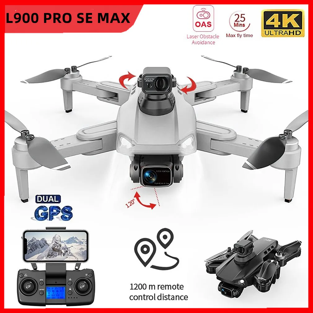 Квадрокоптер L900 PRO SE MAX с двумя камерами, бесщеточный двигатель с функцией обхода препятствий, GPS, Wi-Fi, RC, FPV, 4K, HD
Квадрокоптер L900 PRO SE MAX с двумя камерами, бесщеточный двигатель с функцией обхода препятствий, GPS, Wi-Fi, RC, FPV, 4K, HD