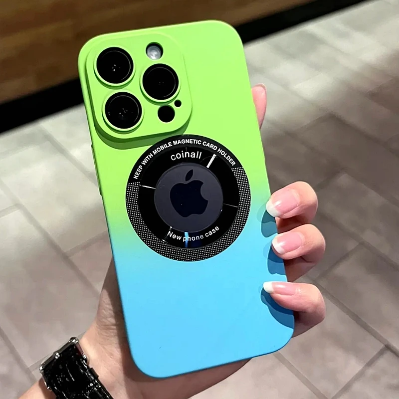 Luxury Magsafe Wireless Charge Hard PC Case For iPhone 14 13 12 11 Pro Max Plus Magnetic Bumper Gradient Color Matte Cases Cover
Luxury Magsafe Wireless Charge Hard PC Case For iPhone 14 13 12 11 Pro Max Plus Magnetic Bumper Gradient Color Matte Cases Cover