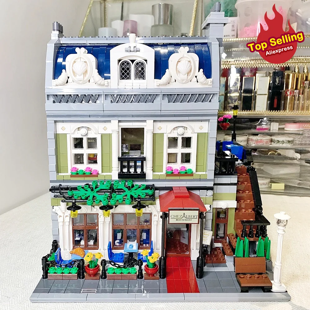 Совместим с 10243 реальными искусствами, уличный вид, Moc, архитектура, кирпич, модульная модель, строительные блоки, детские игрушки, 2469 шт.
Совместим с 10243 реальными искусствами, уличный вид, Moc, архитектура, кирпич, модульная модель, строительные блоки, детские игрушки, 2469 шт.