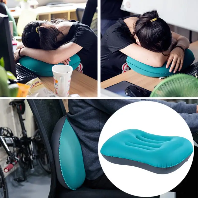 

Naturehike Portable Inflatable Pillow Travel Ultralight Air Pillow Neck Pillow Camping Sleeping Gear Fast Use TPU NH17T013-Z