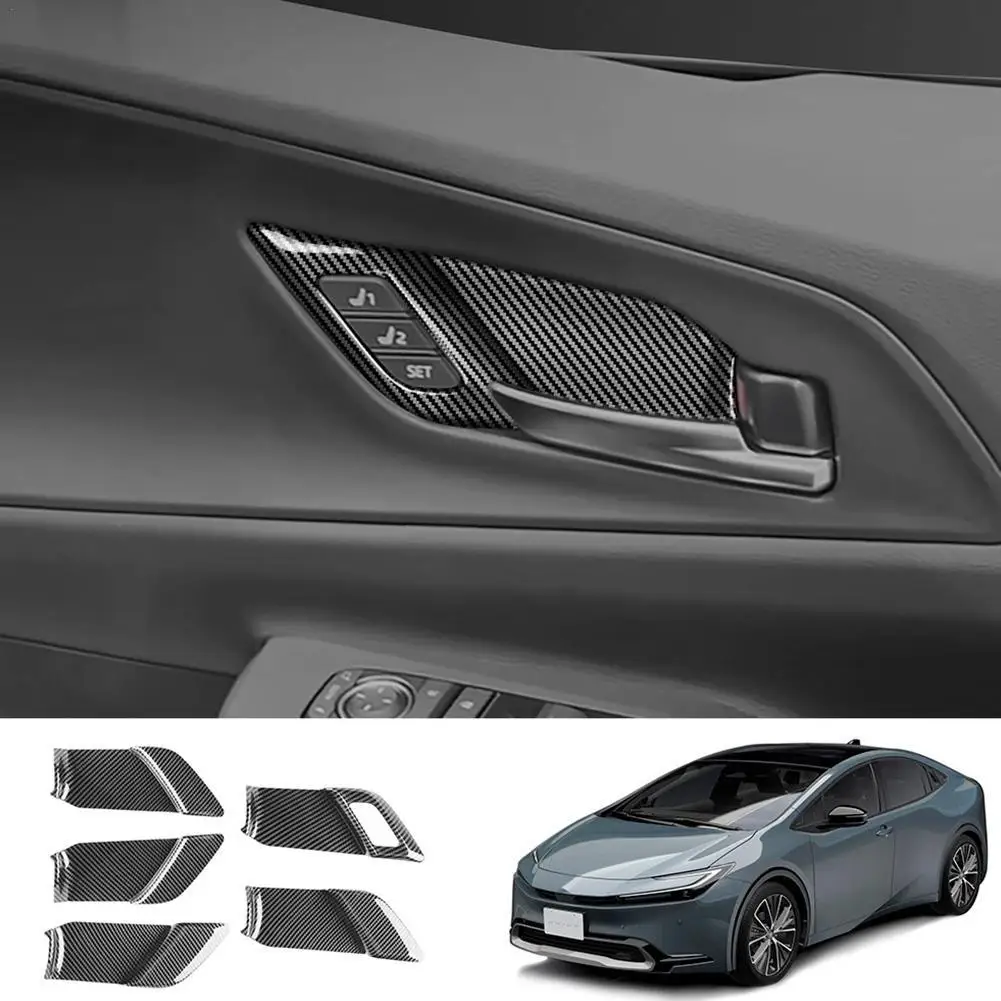 Для Toyota Prius 60 серия 2023 Внутренняя дверь чаша панель внутренняя ручка Защитная крышка наклейка украшение интерьера автомобиля
Для Toyota Prius 60 серия 2023 Внутренняя дверь чаша панель внутренняя ручка Защитная крышка наклейка украшение интерьера автомобиля