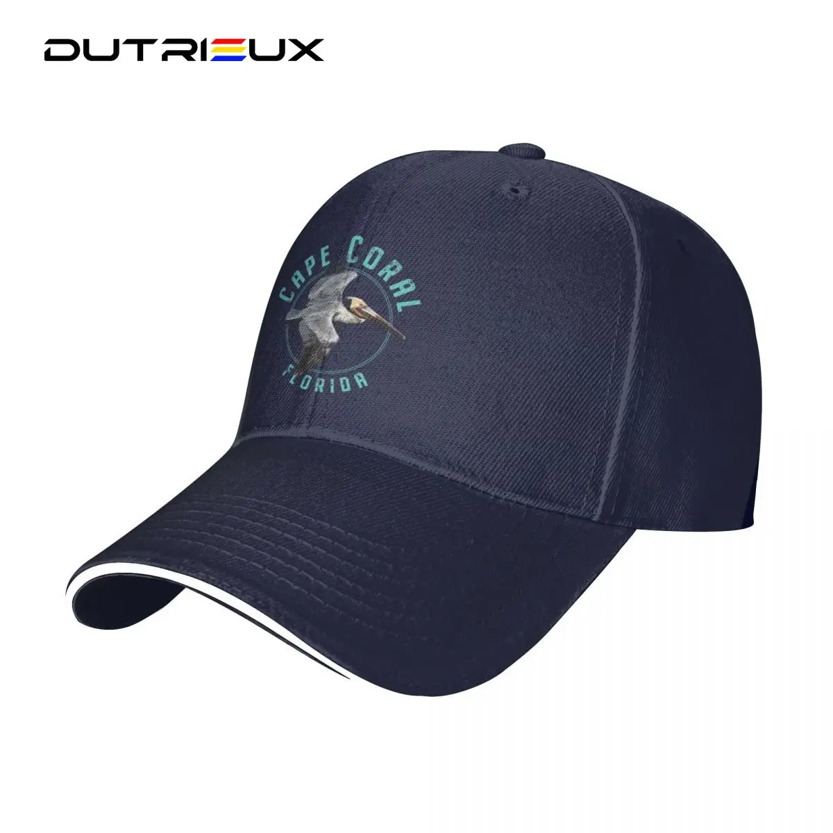 

Baseball Hat For Men Women Cape Coral Florida Pelican Design Cap Trucker Hats Golf Wear Men Women's