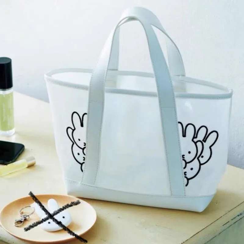 Japanese Cartoon Miffys Rabbit Transparent Jelly Bag Beach Swimming Bag Kawaii Pvc Handbag Cosmetic Bag Shopping Bag
Japanese Cartoon Miffys Rabbit Transparent Jelly Bag Beach Swimming Bag Kawaii Pvc Handbag Cosmetic Bag Shopping Bag