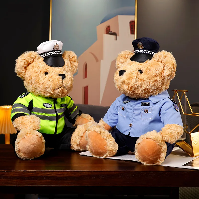 27/37cm Cute Police Teddy Bear Plush Toys Stuffed Animals Dolls Soft Kids Pillow Baby Girls Children Birthday Holiday Gift
27/37cm Cute Police Teddy Bear Plush Toys Stuffed Animals Dolls Soft Kids Pillow Baby Girls Children Birthday Holiday Gift