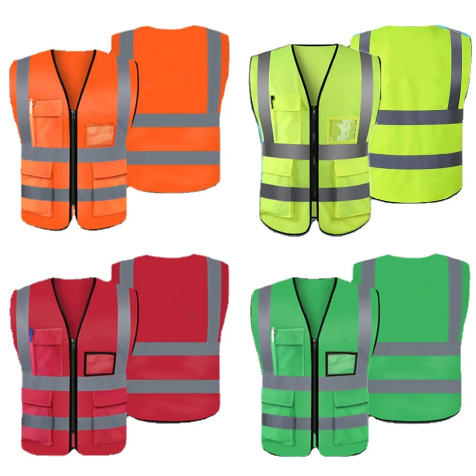 Reflective Safety Vest High Visiability Motorcycle Jacket Safety Vest Fluorescent Signal Police for Man Woman
Reflective Safety Vest High Visiability Motorcycle Jacket Safety Vest Fluorescent Signal Police for Man Woman