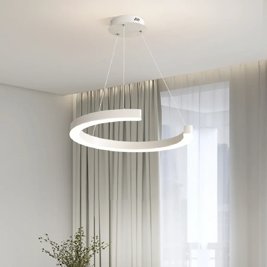 Minimal restaurant chandelier design sense Modern simple Nordic white dining room lamp Table island Quiet wind chandelier
Minimal restaurant chandelier design sense Modern simple Nordic white dining room lamp Table island Quiet wind chandelier