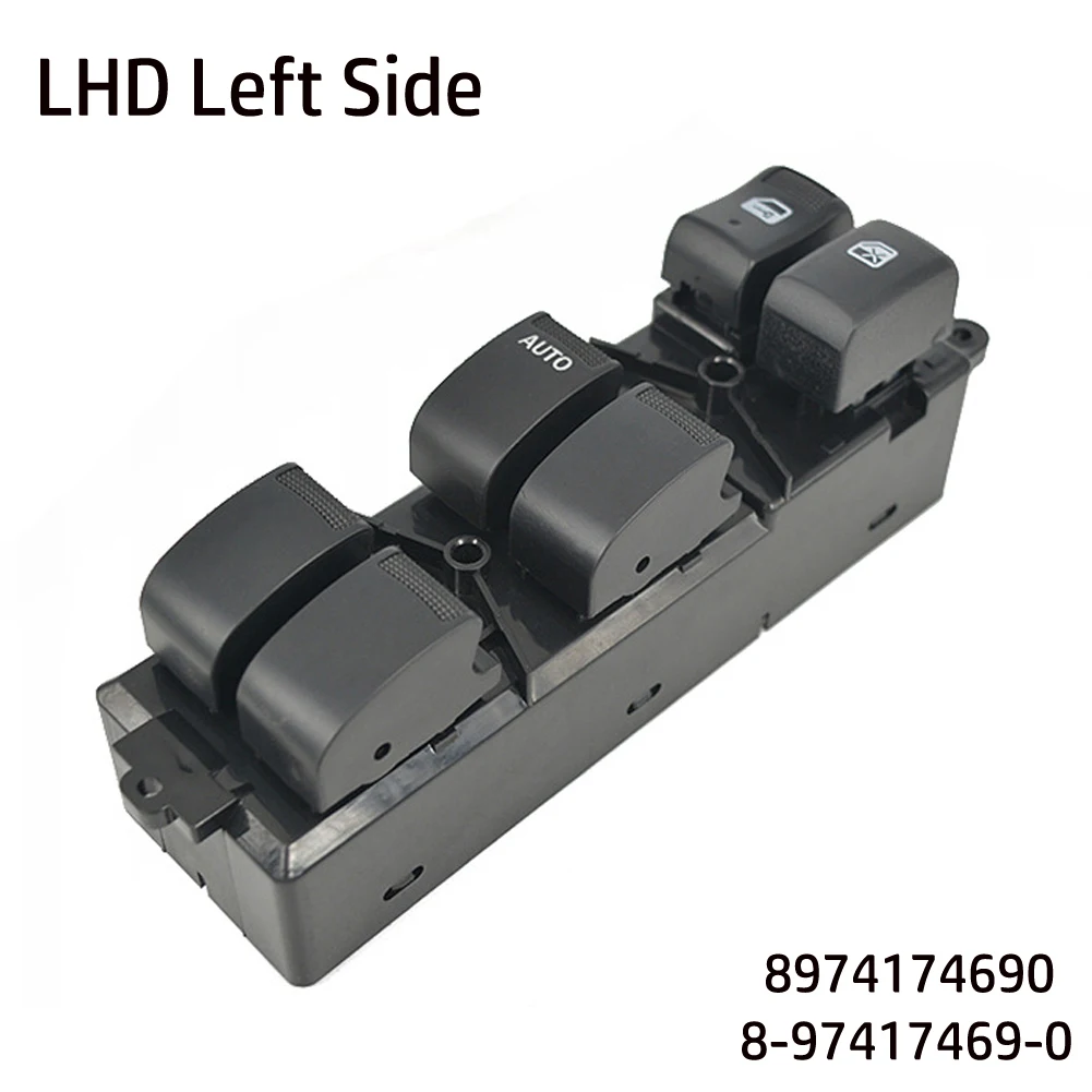 Car Power Master Window Control Switch Button Panel 8-97417469-0 For Isuzu D-MAX 8974174690 For Left Hand Drive Glass Lifter
Car Power Master Window Control Switch Button Panel 8-97417469-0 For Isuzu D-MAX 8974174690 For Left Hand Drive Glass Lifter