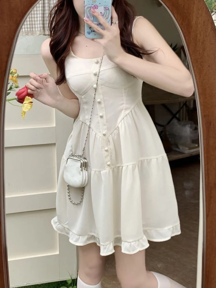 Летнее мини-платье на пуговицах, женское летнее повседневное дизайнерское короткое платье 2023, женское элегантное милое цельнокроеное платье, корейская мода
Летнее мини-платье на пуговицах, женское летнее повседневное дизайнерское короткое платье 2023, женское элегантное милое цельнокроеное платье, корейская мода