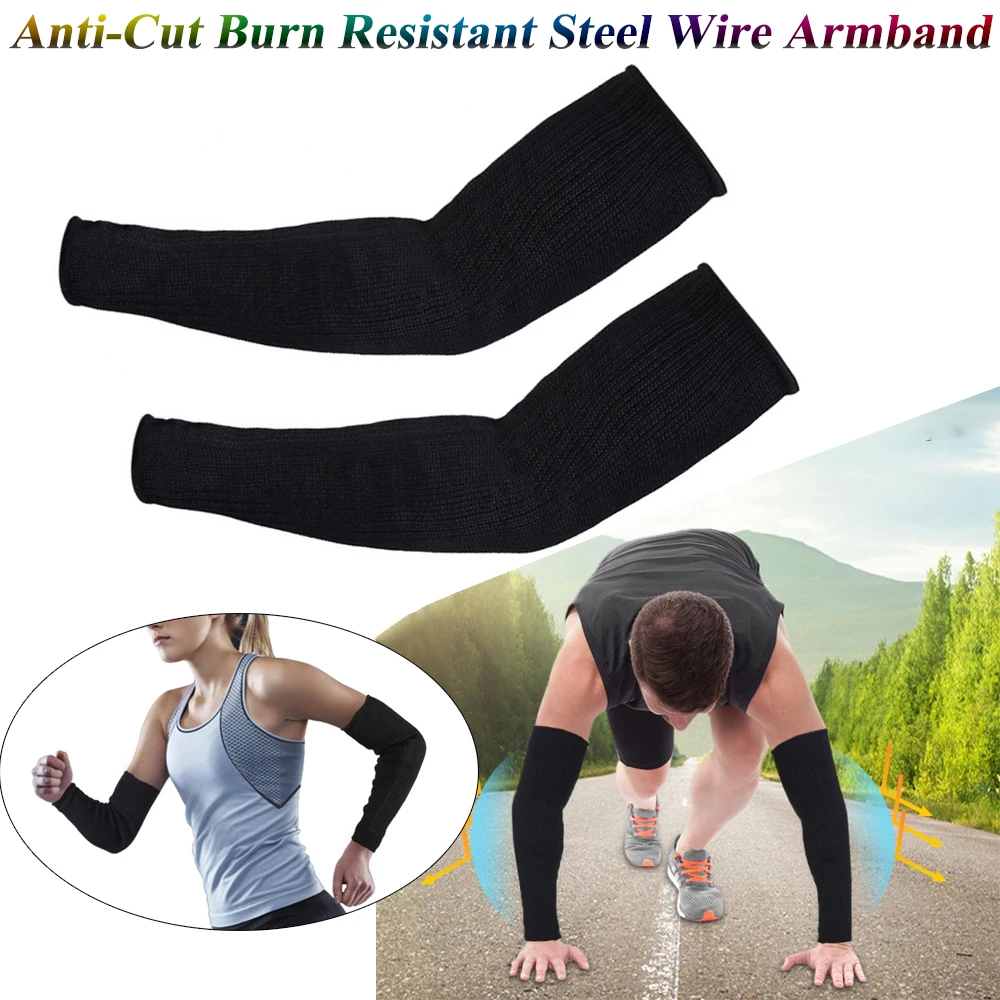 Arm Protection Sleeve Anti-Cut Burn Resistant Steel Wire Armband - Level 5 Protection Ant
Arm Protection Sleeve Anti-Cut Burn Resistant Steel Wire Armband - Level 5 Protection Ant
